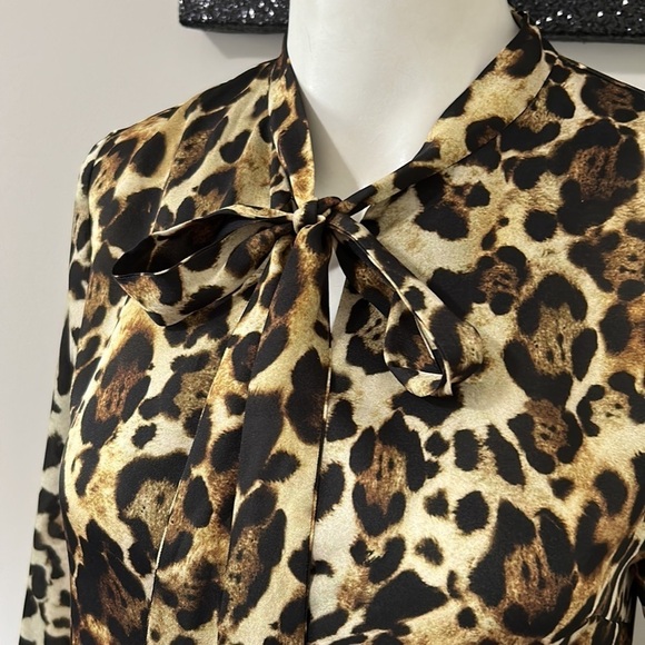 Alexis Leopard Print Dress XS - Picture 7 of 15